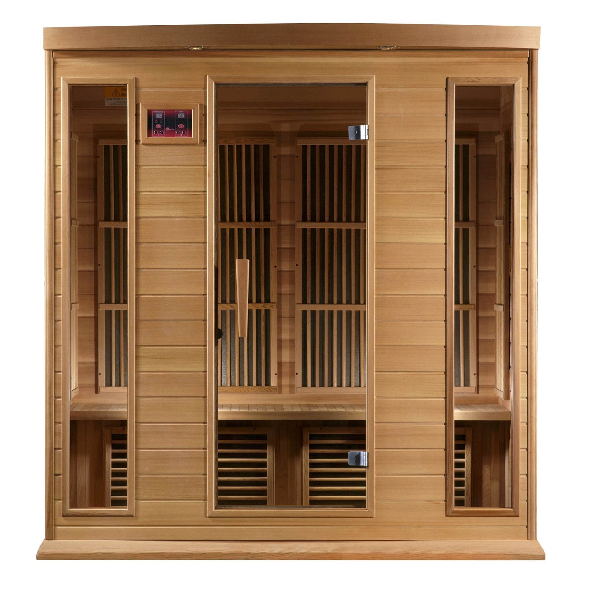 Maxxus 4-Person Low EMF FAR Infrared Sauna-Maxxus Saunas-HQ Sauna